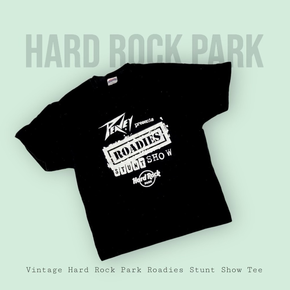 Rare T-Shirt From Failed Hard Rock Theme Park